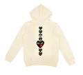C002D Zipper Apricot Color with Black Center