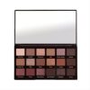Will not break cross-border 18 color eye shadow Eye shadow with mirror pearl matte high gloss earth color eye shadow plate