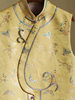 2025 Early Spring Top New Chinese Style National Style High-end Super Good-looking Niche Chic Design Yellow Vest for Women