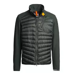 Cross-Border High-End Version Men's Trendy Brand Quilted down Jacket with Hood and Zipper, Thickened White Duck down Jacket