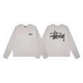 Light grey waffle knit
