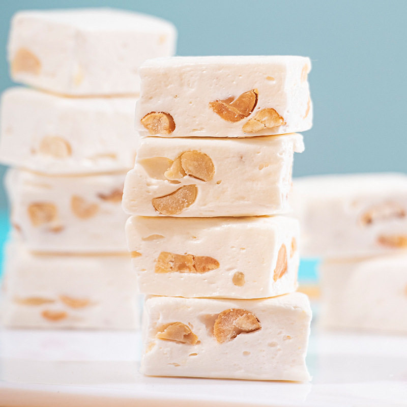 Peanut Nougat Wholesale Authentic Nougat Old Brand Nougat Peanut Nougat New Year Candy Snacks Candy