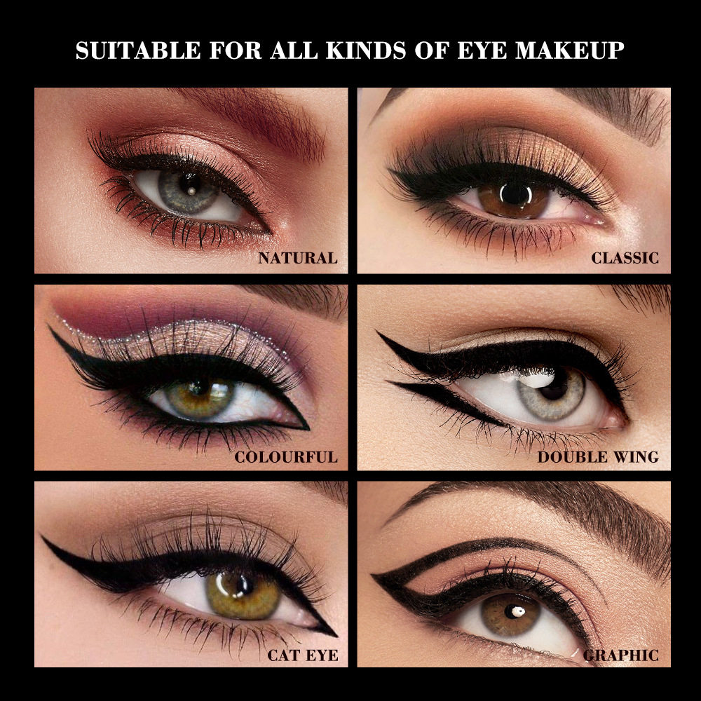 O.TW O.O charming cat eye seal eyeliner waterproof sweat-proof long-lasting non-blooming non-decolorizing eyeliner foreign trade