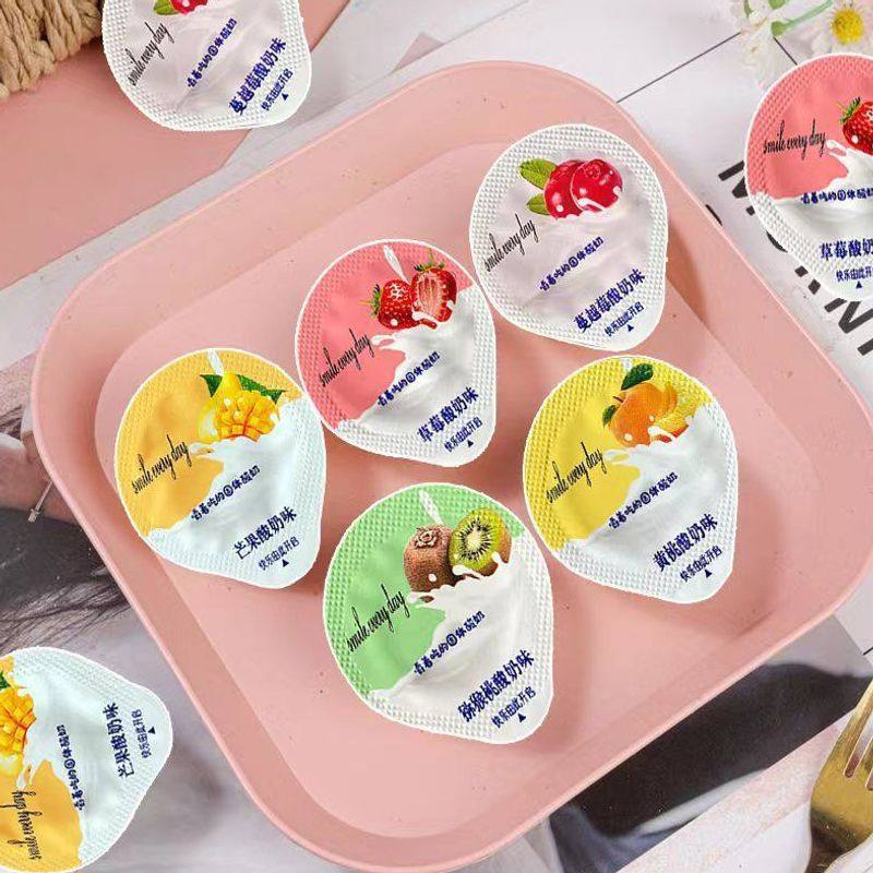 High-Speed Rail Yak Fruit Cheese Block Cheese with Fruit Pieces, Solid Yogurt from the Source Factory, Free Shipping Per Piece