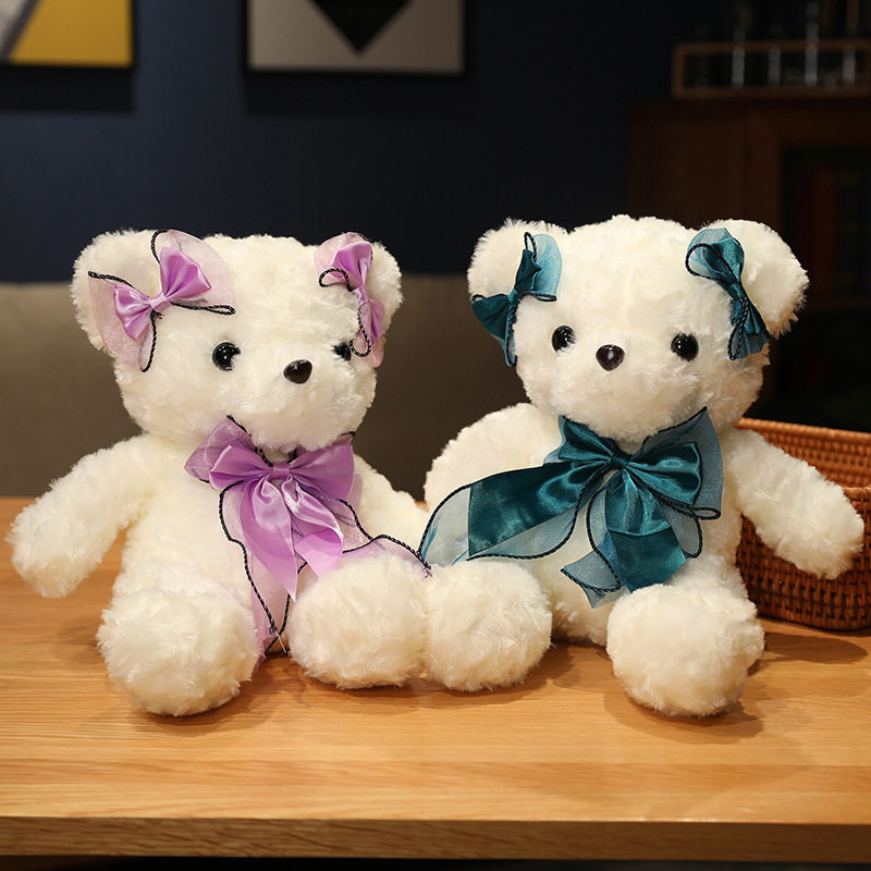 40厘米12寸大号毛绒玩具地推礼品娃娃婚礼互动公仔玩具活动定logo