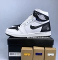 Aj1-panda white and black