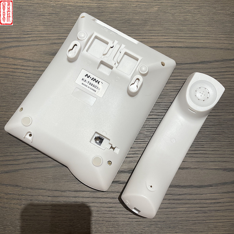 现货供应英文外贸电话机KX-885CID来电显示办公 家用电话白色