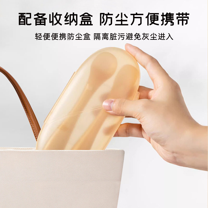 Baby Silicone Soft Spoon Baby Food Supplement Spoon Newborn Baby Feeding Water Feeding Special Silicone Food Supplement Spoon