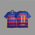15-16 ba s main red and blue stripes + printed no. 11