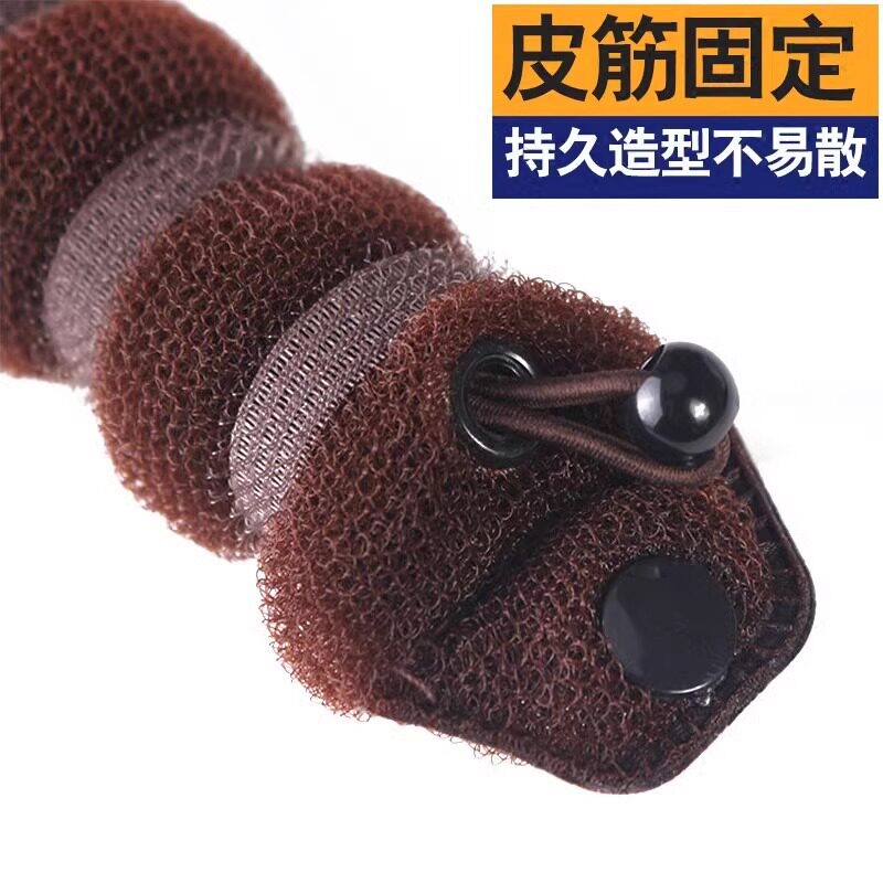 Marubeni Head Hair Machine Styler Varieties Fluffy South Korea Lazy Upgraded Hair Tie Jewelry Flower Bud Artifact