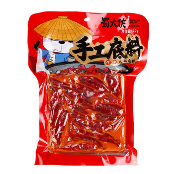 [Store Same] Sichuan Specialty Shu Great Xia Hot Pot Base Whole Box Chengdu Bagged Spicy and Hot Daifa Wholesale