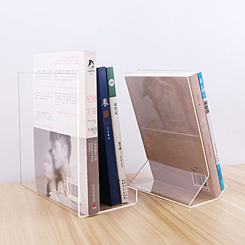 Book Stand Transparent Bookshelf Acrylic Book Shelf Book Book Creative Ins Style Stand