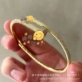 Gold color full diamond thick version