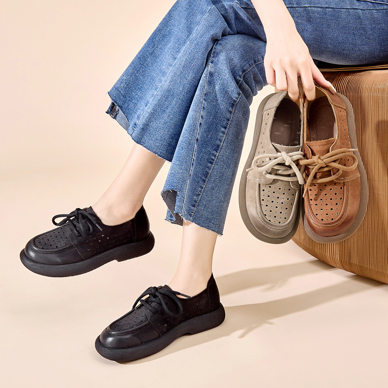 (Mới) Mã K2832 Giá 1590K: Giày Dép Sandal Nữ Wetdna Đế Mềm Phục Cổ Cổ Điển Giày Dép Nữ Chất Liệu Da Bò G04 Sản Phẩm Mới, (Miễn Phí Vận Chuyển Toàn Quốc).