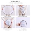 Simple Double Layer Clothes Basket Drying Net Bag Drying Rack Dirty Clothes Basket Drying Socks Artifact Household Sweater Drying Net Bag