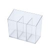 Cosmetics Storage Box, Jewelry Compartment, Transparent Acrylic Desktop Organizer, Narrow Long Small Box for Amazon Cross-Border Stationery