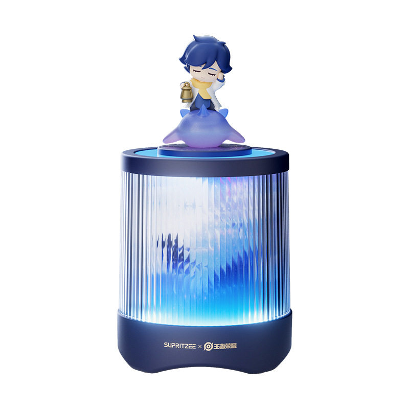 Suprez Bluetooth Speaker Outdoor Small Steel Cannon High Volume Small Atmosphere Light High Quality New Wireless Speaker