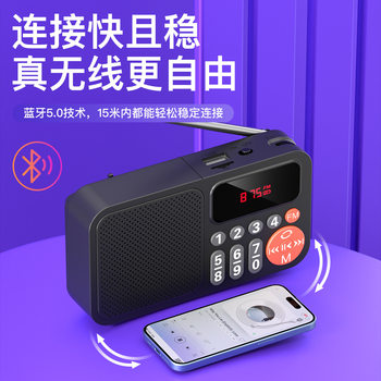Becky T16 Multifunctional Radio Card Bluetooth Audio Small Portable Mp3 Subwoofer Player Wholesale