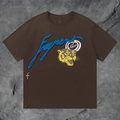 Dark brown tiger head TS01