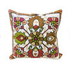 Haona Household Products Ethnic Embroidered Pillow Cover Sofa Cover Flower Wholesale Order Cushion Without Core