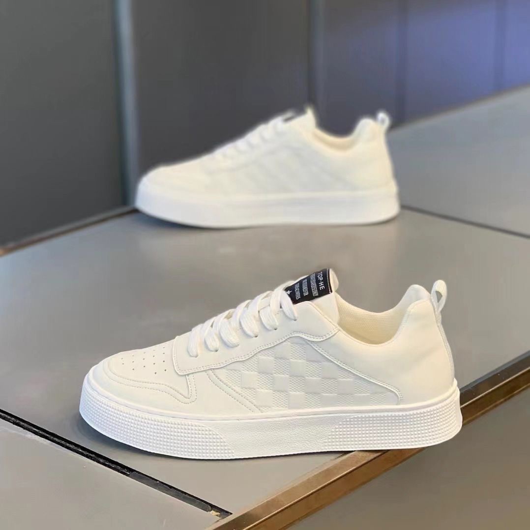 Summer Men's Shoes New Breathable White Shoes Men's Trendy All-match Platform Sneakers Casual Shoes Sneakers Trendy Shoes 5 O1CN01KJhfG61Gai1ppEB9N !!2210952420639 0 cib