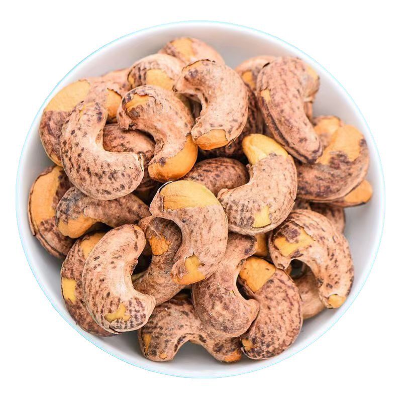 Purple-Skinned Cashew Nuts, Original Salt-Baked Nuts and Dried Fruits, Snacks for Pregnant Women, Original Purple-Skinned Cashew Nuts with Skin