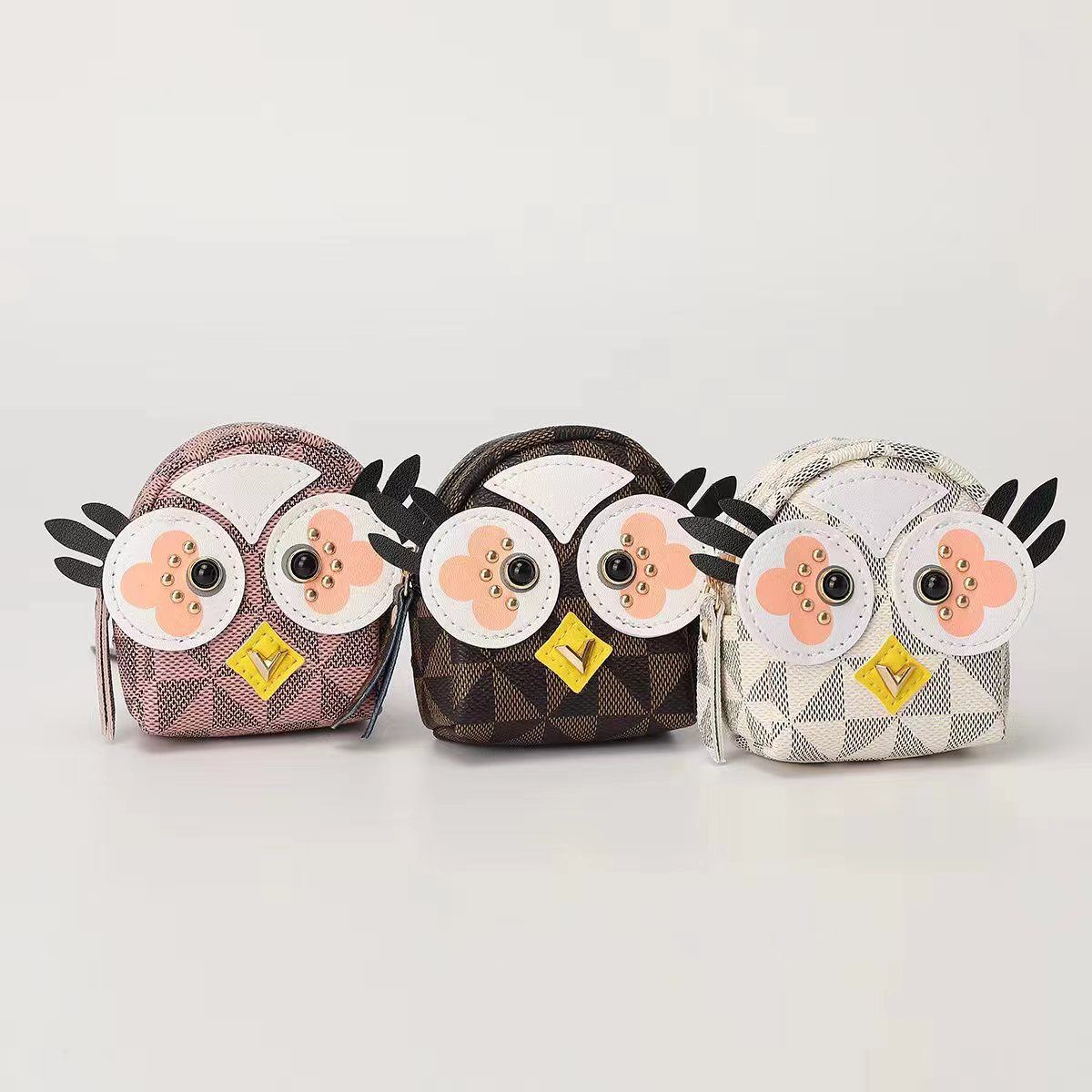 New Owl Coin Purse Internet Red Explosions Bluetooth Headset Bag Key Bag Red Envelope in stock Live Explosions
