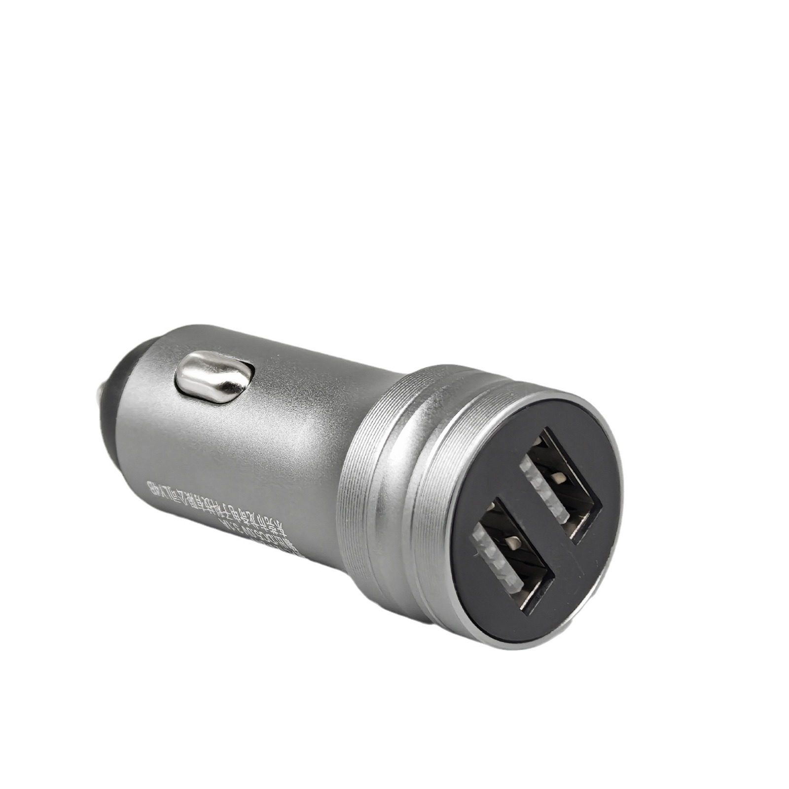 Metal car charger adapter for Android Apple Huawei 3.1A dual USB fully compatible fast charger