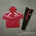 Liver trench coat suit