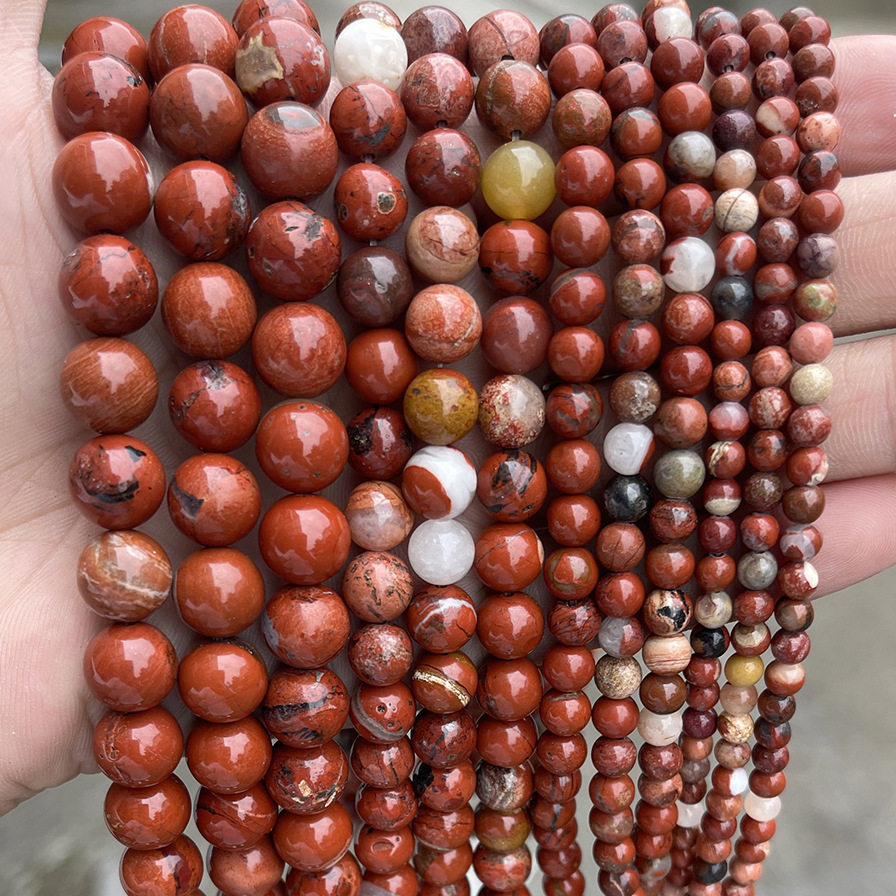 晶德珠宝天然石散珠diy饰品配件串珠子个性杂石半成品现货批发