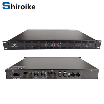 Gap-D2800B Professional Digital Amplifier 800W*2 4Ω Amplifier Power Amplifier Dj Stage High Power