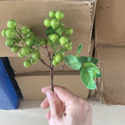 仿真蓝莓果 单支澳洲浆果4色家具装饰果浆 餐桌果盘装饰假花果子