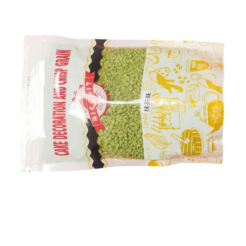 Chinese and Korean Style Grain Crispy Rainbow Roll Cake Decoration Hot Milk Treasure Decoration Strawberry Grain Crispy West Point Baking Ingredients