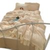 Category a Princess Style Carved Milk Velvet Four-Piece Set 3 French Ruffled Autumn and Winter High Weight Double-Sided Milk Velvet Quilt Cover