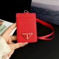 Neck Lanyard Card Holder [Red]