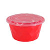 Thai box beauty 1250,1500,1750 bowl disposable packing box with lid take-out net red thickened maocha round