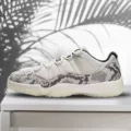 Aj11-low top white snake