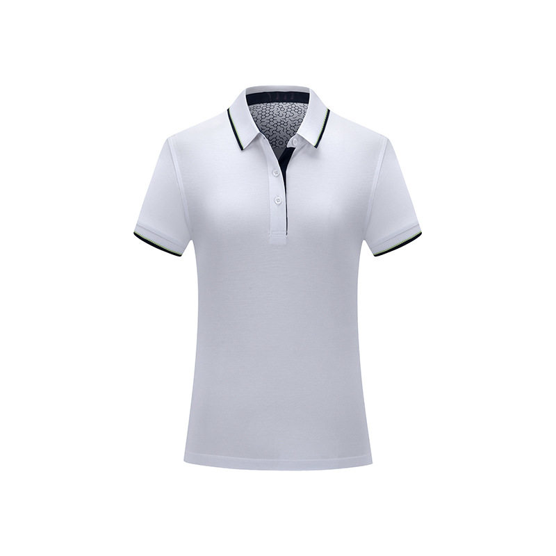 桑蚕丝翻领短袖polo衫工作服t恤广告文化衫厂服工衣定制印字logo