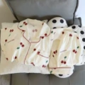 Cloud cotton open length-cherry