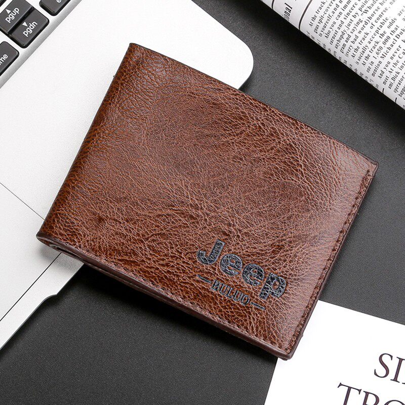Cross-border Explosions JEEP BULUO Men's Wallet Multi-card Short Wallet Casual Fashion Card Bag Driver's License