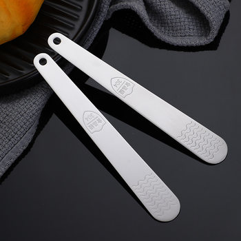 Factory Direct supply 304 stainless steel stuffing spoon dumpling making utensils stuffing digger kitchen stuffing stick flat Spoon stuffing shovel stuffing pick