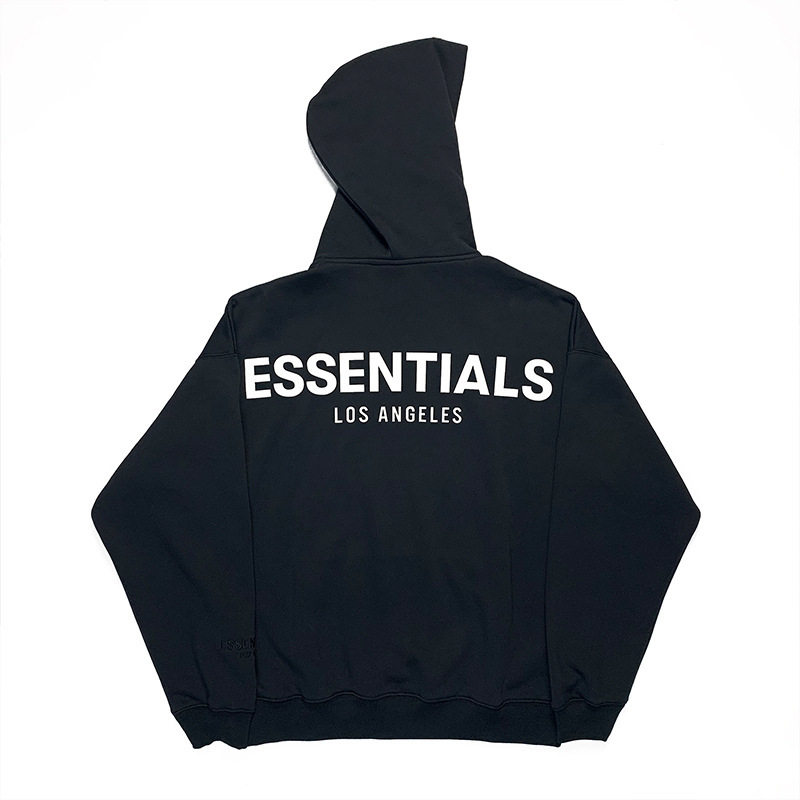 2019SS 戴帽卫衣反光加绒FOG复线ESSENTIALS潮牌洛杉矶跨境热卖