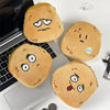Cute Yellow Skin Potato Plush Coin Purse Simulated Potato Keychain Headphone Bag Coin Portable Storage Bag Wholesale