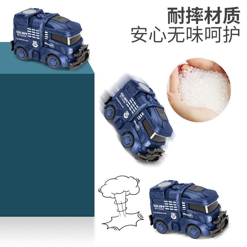 小汽车玩具儿童耐摔男孩工程车套装回力车惯性迷你车宝宝车子女孩