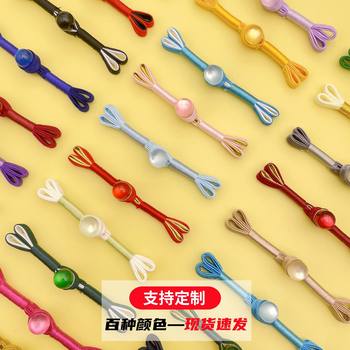 Chinese-Style Swallowtail Winding Buckle Tang Suit Retro Plate Buckle Eight-Piece Satin Ethnic Clothing Accessories Cheongsam Buttons