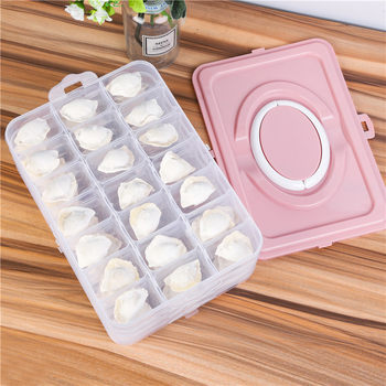 Dumpling Storage Box Refrigerator Food Grade Dumpling Freezer Household Dumpling Box Preservation Egg Box Wonton Box