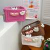 Ins High-Looking Storage Basket Plush Bie Funny Little Monster Household Toys Snack Storage Storage Basket