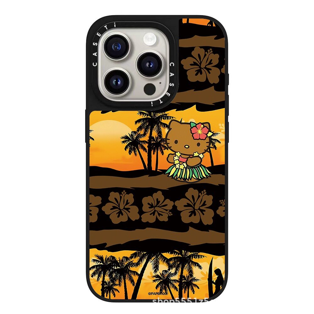 Magsafe Magnetic Hellokitty Hello Kitty Suitable for Apple 16 Mobile Phone Case Iphone17Promax Card