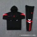 24 Man L Black Hoodie Set