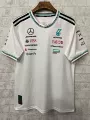 Mercedes white crew neck